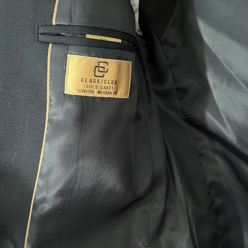 Boy Class Club Navy Blazer Size 12